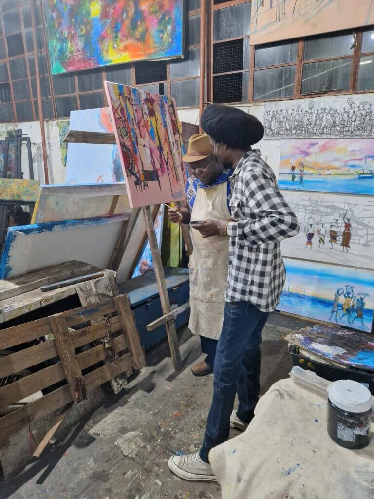 The_Global_Entity_visits_Nucleo_de_arte_Maputo